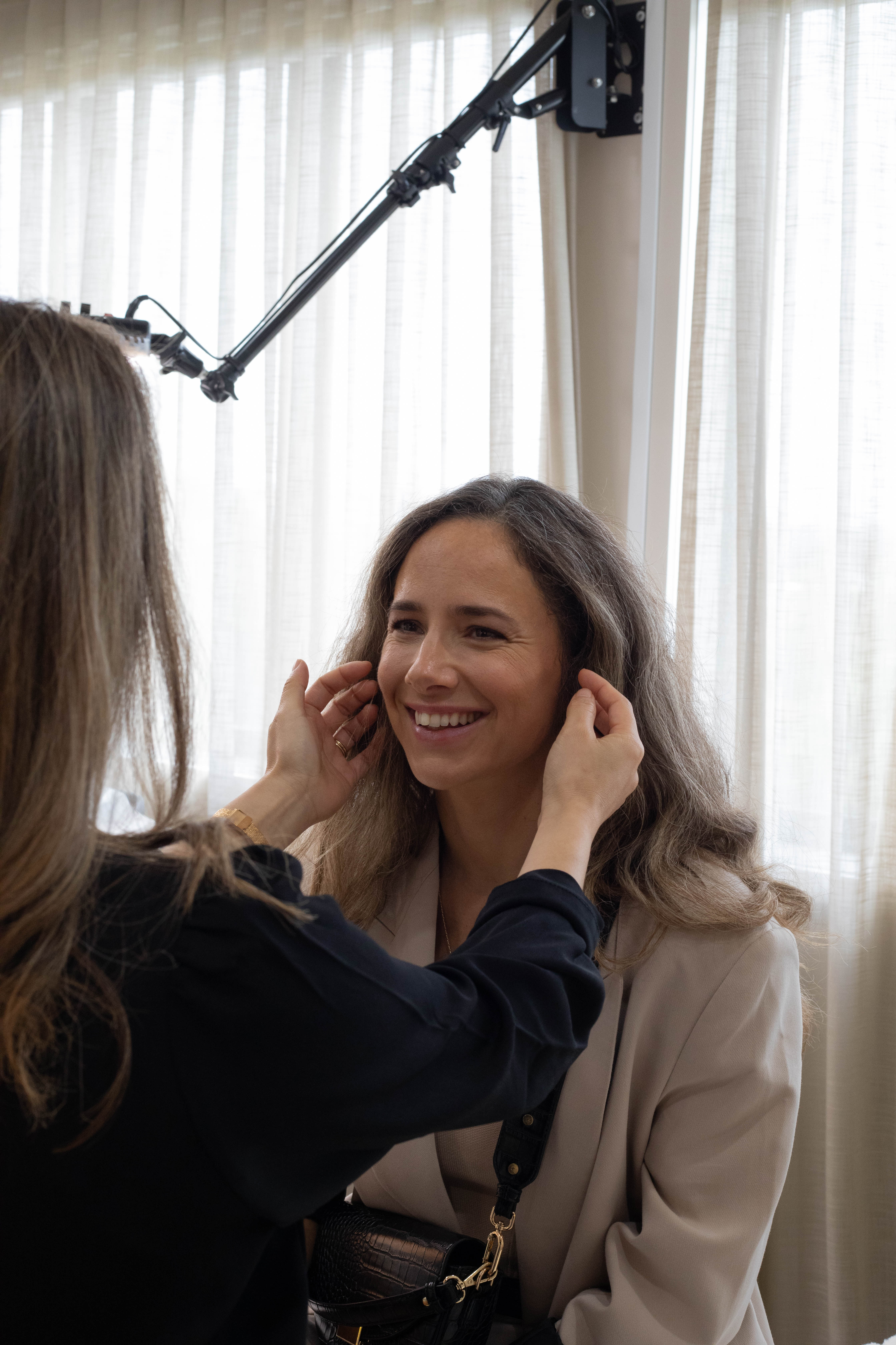Client consultation with Jay Ann